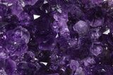 Sparkling Purple Amethyst Crystal Cluster - Uruguay #383255-1
